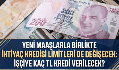 SON DAKİKA: Bankalarda Kredi Muslukları Açılıyor! Yeni Maaşlarla İhtiyaç Kredisi Limitleri Sil Baştan Değişecek