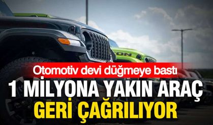 Araç Sahipleri Garaja Koşsun: Otomotiv Devinden 1 Milyon Aracı Kapsayan Dev Geri Çağrı! Listede Jeep, Ram ve Dodge da Var