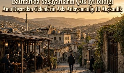 Batman’da Yaşayanların Çok İyi Bildiği Ama Dışarıdan Gelenlerin Asla Anlayamadığı 10 Alışkanlık