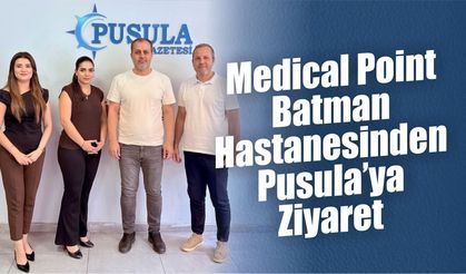 Medical Point Batman Hastanesinden Pusula’ya Ziyaret