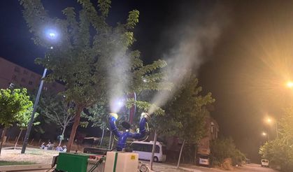 Yaz Mevsiminde İlaçlama Çalışmaları Aralıksız Sürüyor