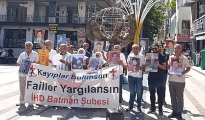 Batman’da 754. hafta: Kayıplar için adalet çağrısı