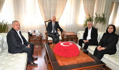 CHP Batman İl Yönetiminden Vali Canalp’e Ziyaret
