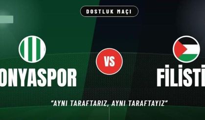 Konyaspor Filistin Maçı Hangi Kanalda Şifresiz? Konyaspor Filistin Dostluk Maçı Saat Kaçta, Nereden CANLI İzlenir?