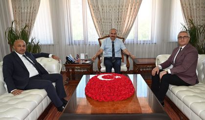 Müfettiş Beşirili’den Vali Canalp’e Ziyaret