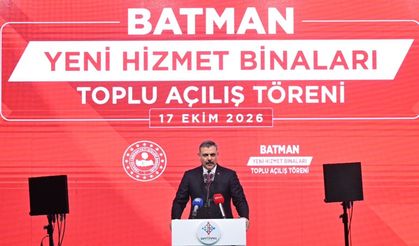 Batman’da Toplu Açılış Töreni! Bakan Çiftçi Yeni Yatırımları Hizmete Açtı