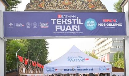 Batman Tekstil Fuarı’nda Yoğun Talep! Kapanış Tarihi Değişti