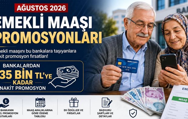 Ağustos 2026 Güncel Tutarlar: Hangi Banka Emekliye Ne Kadar Promosyon Veriyor?