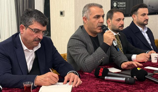 Batman AK Parti il başkanı Şansi, iftarda basın mensuplarını ağırladı