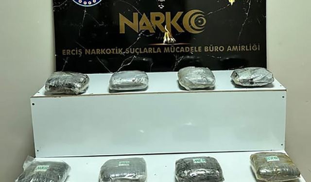 Van'da uyuşturucu ele geçirildi