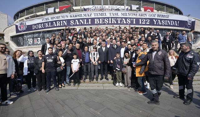 Beşiktaş’ta geleneksel bayramlaşma töreni yapıldı