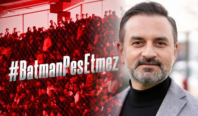 Batman Petrolspor'dan Meydan Okuma: Saha Kapanır, Gönüller Asla!