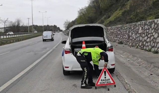 Ramazan Bayramında sürücüler hız İhlali yaptı. Kaç sürücüye ceza kesildi?
