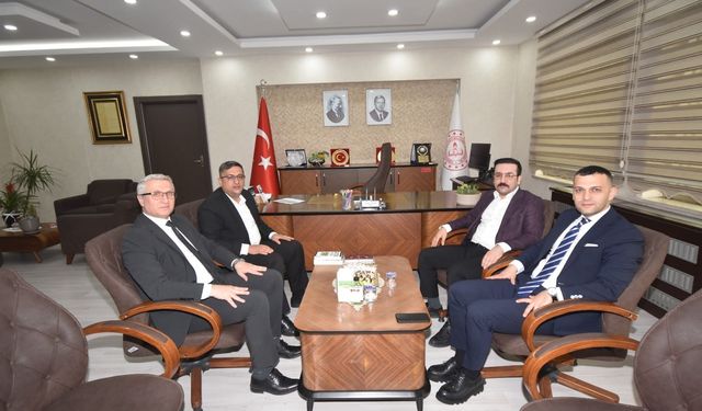 Vali Yardımcılarından Müdür Ciğer’e Hayırlı Olsun Ziyareti