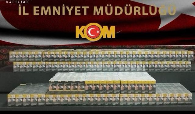 Batman'da Kaçak Sigara Operasyonu