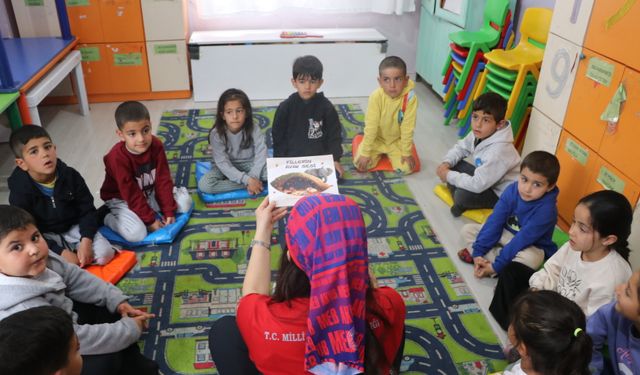 4 bin 200 öğrenciye oyunlarla afet eğitimi