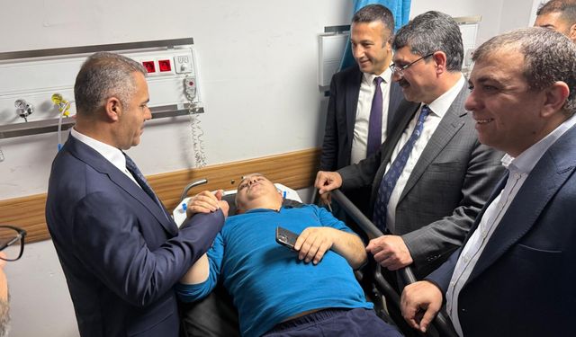 AK Parti Yetkilileri Hasta ve Yetimleri Ziyaret Etti