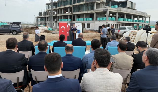 Diş Hekimliği Hastanesinde Kaba İnşaat Tamamlandı