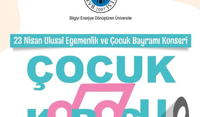 Batman Üniversitesi Çocuk Korosundan 23 Nisan Konseri