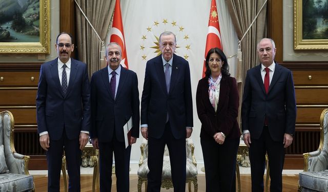 Cumhurbaşkanı Erdoğan, DEM Parti heyetini kabul etti