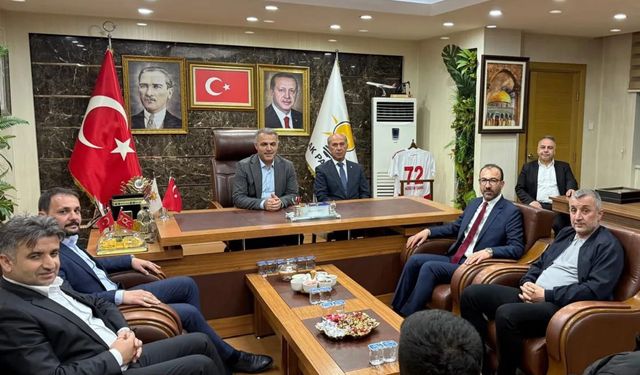 Şırnak İl Başkanı Erkan'dan Şansi’ye Ziyaret