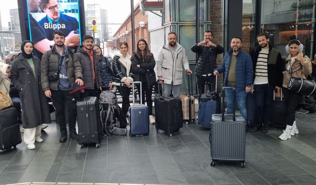 Batmanlı Gençler İsveç’ten Döndü