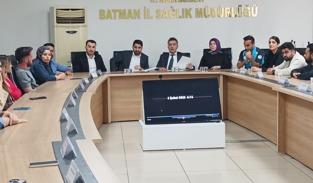 Batman’da 25 UMKE gönüllüsü eğitimlerini tamamladı. Gönüllü sayısı 219’a ulaştı