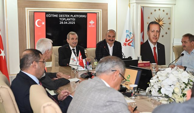 Eğitime Destek Platformu Toplantısı Gerçekleştirildi