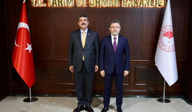 Nasıroğlu'ndan Tarım ve Orman Bakanlığı'na Ziyaret
