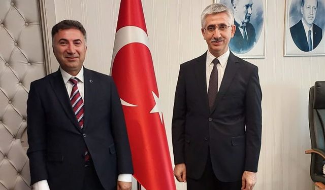 Rektör Demir’den Milli Eğitim Bakan Yardımcısı Nazif Yılmaz’a Ziyaret