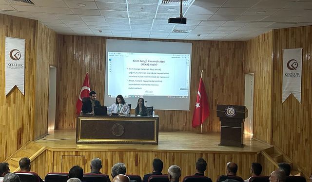 Kozluk’ta Muhtarlara Bağımlılıkla Mücadele Eğitimi verildi