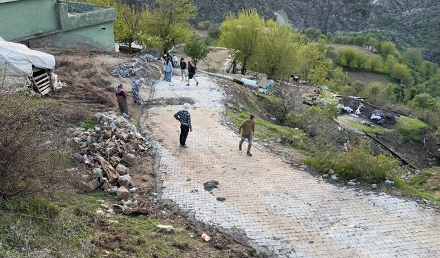 Sason’un Boğazkapı Köyü’nde Altyapı Hamlesi