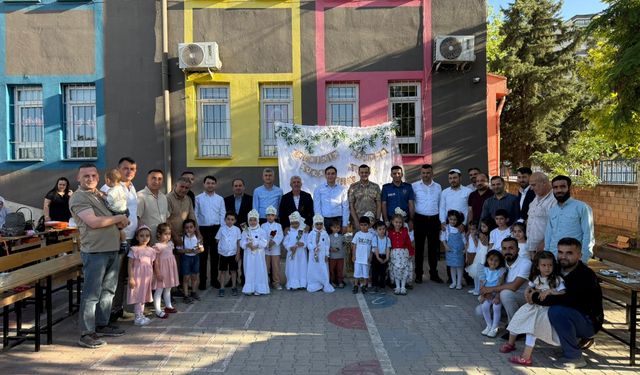 Gercüş’te Minik Kuran Kursu Öğrencilerinin Etkinliği İlgi Gördü