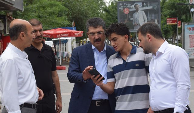 Milletvekili Ferhat Nasıroğlu’ndan Turgut Özal Bulvarı’nda Esnaf Ziyareti