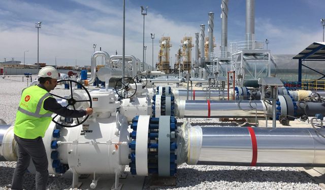 Suriye'ye günlük 6 milyon metreküp doğal gaz gönderilecek