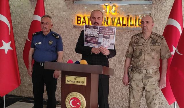 Batman'da 4 ayda Narkotik Suçlarından 100 kişi tutukladı