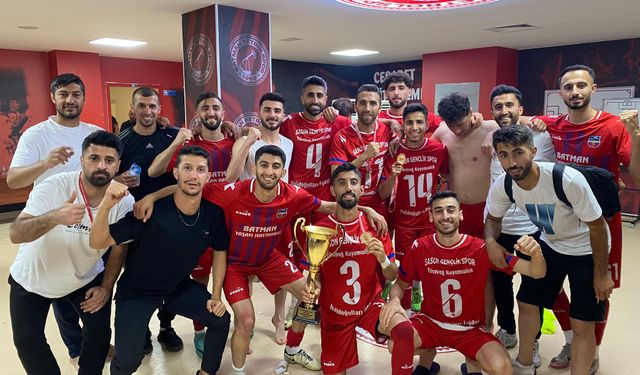 Sason Gençlik Spor, 2024-2025 Batman 1. Amatör Ligi Şampiyonu Oldu