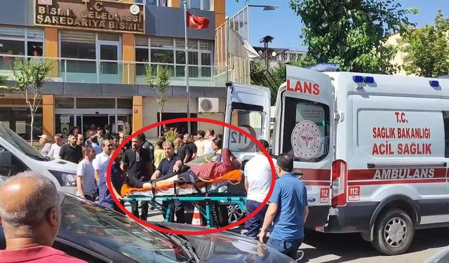 Bismil Belediye binasında tartıştığı amcasını tabancayla yaraladı