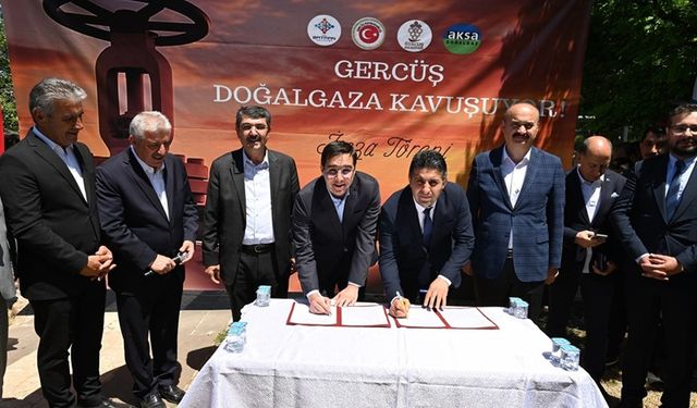 Batman'da bir ilçe daha Doğalgaza Kavuşuyor
