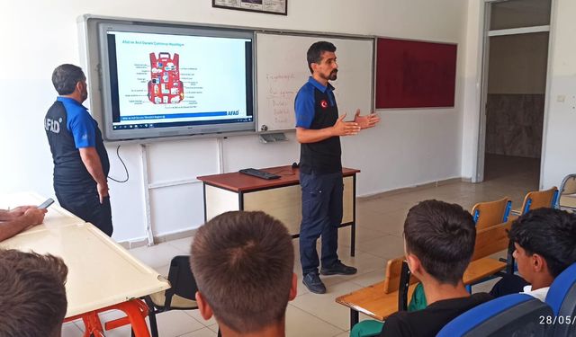 Gercüş’te Öğrencilere Hayat Kurtaran Eğitim