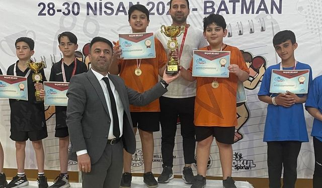MASA TENİSİNİN KÜÇÜK ŞAMPİYONRLARI BELLİ OLDU