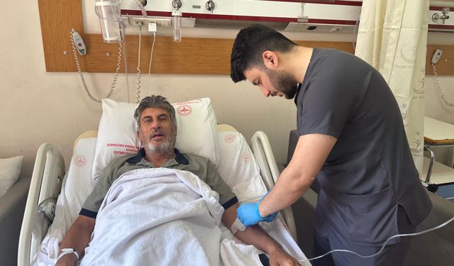 Batman’da Ayağını Tarım Makinesine Kaptıran Vatandaş Tedavi Altına Alındı