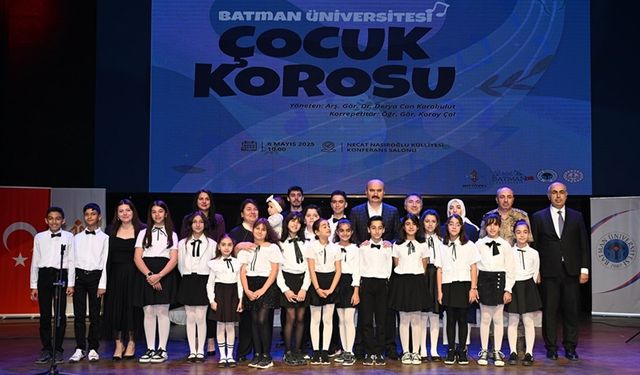 Batman Üniversitesi Çocuk Korusundan Müzik ziyafeti