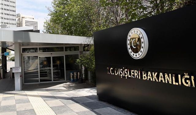 Dışişleri: Felaket senaryosunun hayata geçmesini istemiyoruz