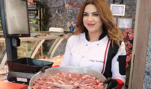 2 çocuk annesi kasap: Kadın eli değen her yer güzelleşiyor