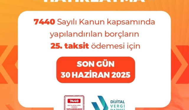 Mükelleflere Uyarı: Yapılandırma Borçlarında Son Gün 30 Haziran