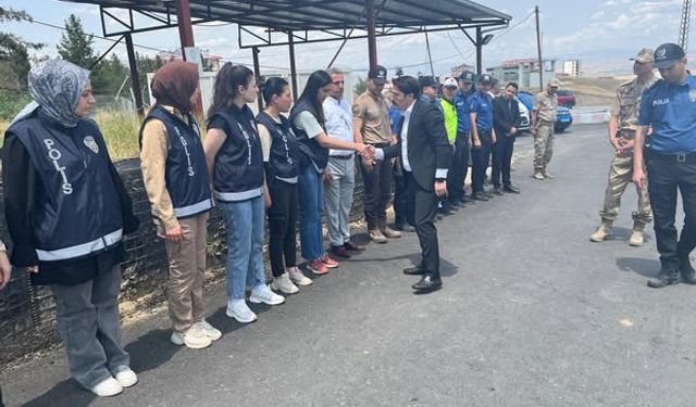 Beşiri Kaymakamı Yılmaz'dan Güvenlik Güçlerine Bayram Ziyareti