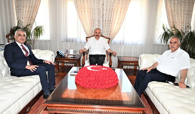 Vali Canalp, Tarım Politikalarını Görüştü