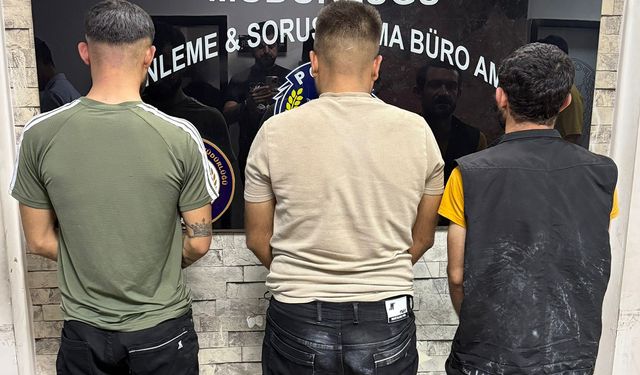 Uyuşturucu ve silah operasyonu: 3 gözaltı