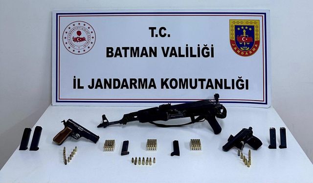 Batman’da Silah Cephaneliği Ortaya Çıktı